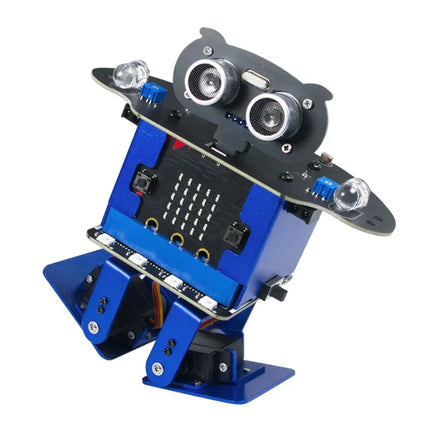 HappyBot Humanoid Dance Robot Micro:bit STEM / Robot Humanoïde Dansant Micro:bit STEM