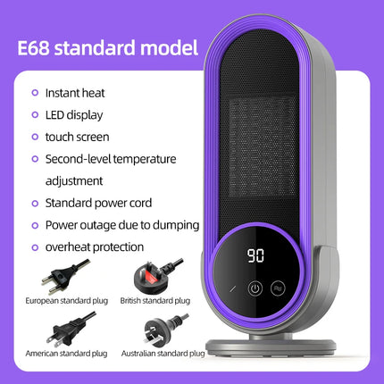 1200W Electric Heater Portable Fan Heaters Room Heater Home Office Desktop Heaters Warmer Machine For Winter Warmer for Home Use