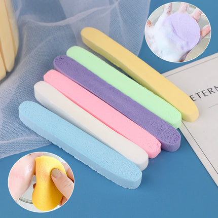 50pcs Compressed Face Wash Wash Face Sponge Clean Face Disposable Powder Puff Face Cleansing Cotton Pad Cleansing Beauty Strip