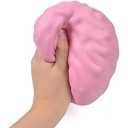 Cute Brain Squishy Stress Ball Funny Squeeze Ornament Party Favor Easter Halloween Birthday Festival Gift