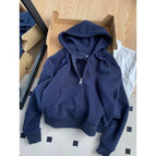 navy blue / L