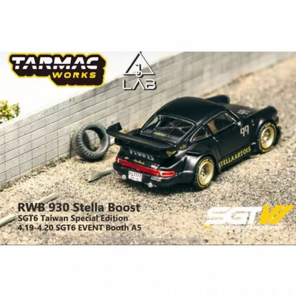 In Stock Tarmac Works 1:64 Porsche RWB Taiwan Expo Exclusive Die-Cast Car Model