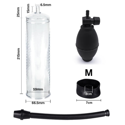 Effective Penis Pump Enlargement Vacuum Dick Extender Men Sex Toy Powerful Vacuum Pump Increase Length Enlarger Adult Product