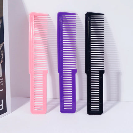 A professionally designed comb suitable for flat head styling, hair cutting, and hair salon styling, special for real hair wigs