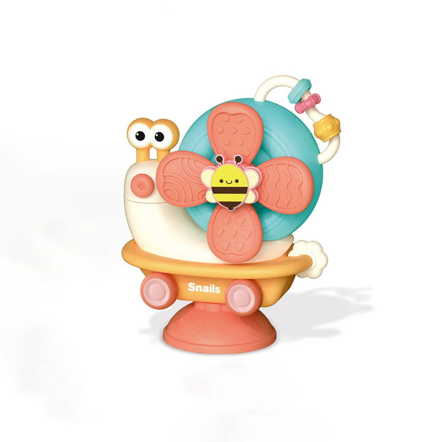 Baby Toy Montessori Inspired Dining Table Sucker Rotation High Chair Toy Suction Cups Spinner for Baby Toddler and Newborn Gifts