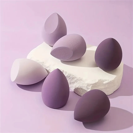 3/5pcs Super Soft Makeup Sponge, Wet and Dry Use, Non-Latex Sponge Powder Puff, Suitable for Liquid Foundation, Cream, Powder