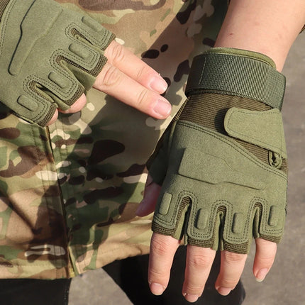 Multi-function Half Finger Tactical Gloves for  Hunting Riding Cycling Motorcyle Shooting Range Training Z906