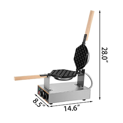 Egg Bubble Electric Waffle Maker Nonstick Waffle Making Machine Home Appliance Gaufriers Baking Snack Gaufres Waffle Irons