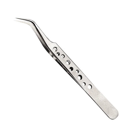 Electronics Industrial Tweezers Precision  Anti-static Curved Straight Tip Stainless Forceps Phone Repair Hand Tool