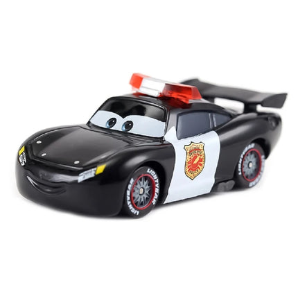 Mini Cars 3 2 Pixar Sheriff Lightning McQueen Lizzie Mater Sally Chick Hicks King Fritter Dinoco Diecast Metal Children Toy Gift