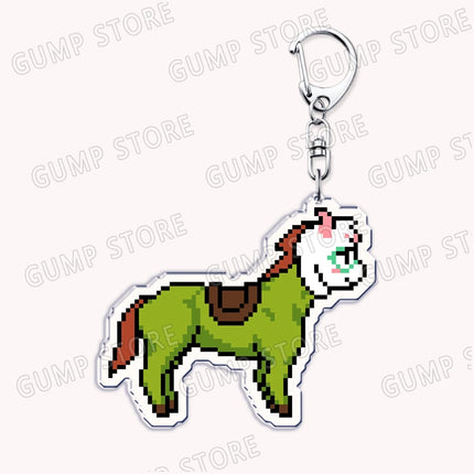 Cute Game Deltarune Keychains for Accessories Ralsei Kris Susie Spamton Undertale Angel Jewelry Keyrings Fans Gaming Gamer Gifts