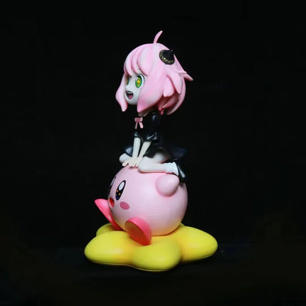 Spy×Family Anya Forger 19cm Anime Action Figure Pvc Collectible Desk Decoration Kirby Figurine Custom Toy Gift For Birthday