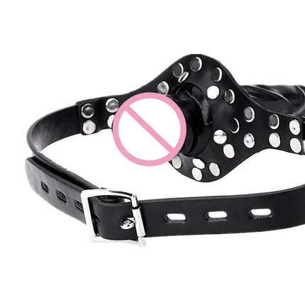 Double-Ended Mouth Gag Strapon Dildo Plug Bdsm Bondage Deep Throat Penis Harness Erotic Product Sex Toys for Couples Adult Games