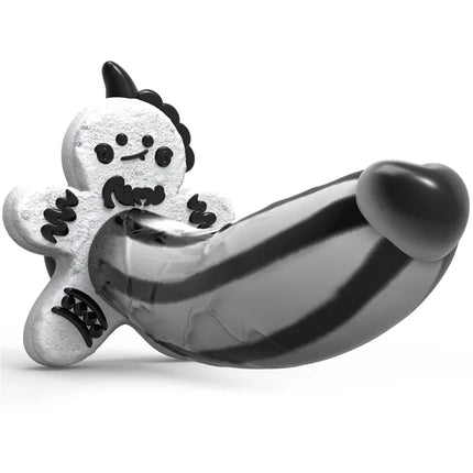 Monster Dildo Silicone Fantasy Colourful Cute Dildo Gingerbread Man Strong Suction Cup Dragon Dildo Anal Plug Sex Toys For Women
