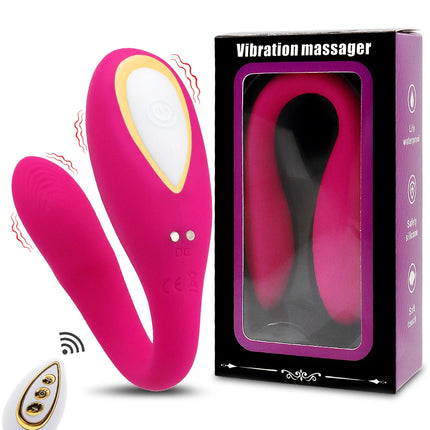 Wireless Remote Clitoris Panties Vibrators Powerful Vibrating Clit Stimulator U Shape Wearable Massager Adult Sex Toys for Women