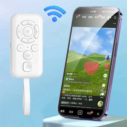 For Tik Tok Wireless Bluetooth Mobile Selfie Lazy Music Video Remote Control Mobile Phone Bluetooth Controller For All iPhone