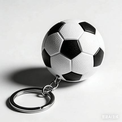 Mini Soccer Ball Keychain 3d Football Keyring for Men Women Sports Fans Bag Charm Car Key Accessory Gift 2026 New Arrival