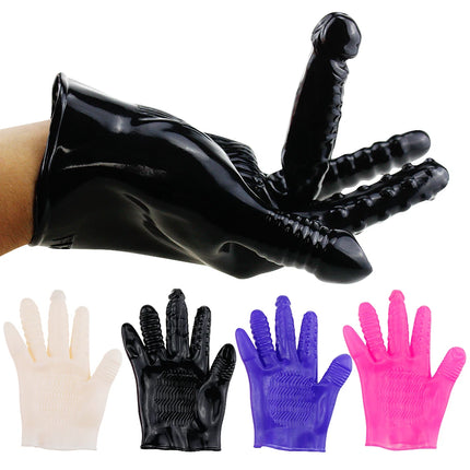 Erotic Masturbation For Couples Vagina Stimulator Breast Nipple Massage Sex Shop BDSM Toy Accessories Sex Gloves