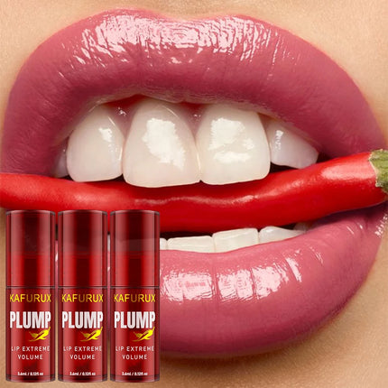 3 Pcs Lip Plump Moisturizing lip Oil Long Lasting Lip Gloss Serum Instant Volumising Essence Oil Repair lip Fine Lines Makeup