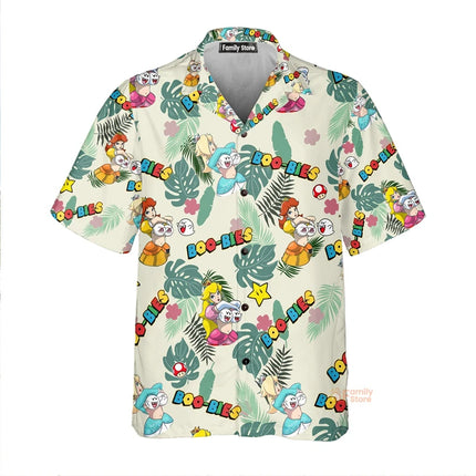 Hawaii Funny Shirt For Men 3d Print Summer Loose Hawaiian Beach Tops Casual Short Sleeve Lapel Blouse Streetwear Male Clothes