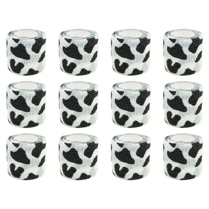 Tattoo Machine Bandage Wrap Set  Soft Breathable Non-Woven Elastic Cohesive Bandage for Secure Grip Tattoo Supplies
