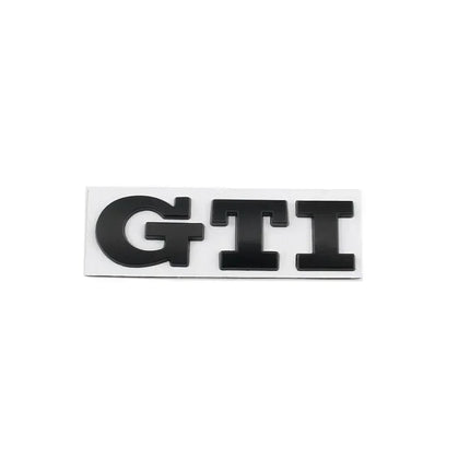Metal GTI Logo Car Rear Trunk Emblem Side Sticker for Volkswagen VW Golf 4 5 6 7 8 Polo Jetta Tiguan Passat T-Roc MK2 MK5 MK7