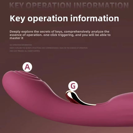 3in1 Thrusting Dild Vibrator for Women G-spot stimulator masturbatorClitoris Stimulator Sex Toys Female Goods for Adults