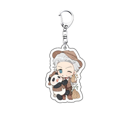 Anime WIND BREAKER 6cm acrylic Keychain key chain big stand brand Sakura-harusugita Keitaro  decoration key ring Gift