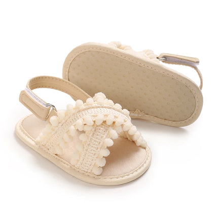 Baby Boys Girls Summer Sandals 0-12 Months First Walkers Soft Sole Breathable Casual Comfortable