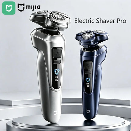 Mijia Electric Shaver Pro 360° Floating Head Dual Ring Lock Smart Color Display IPX8 Wet & Dry USB-C Long Battery Razor