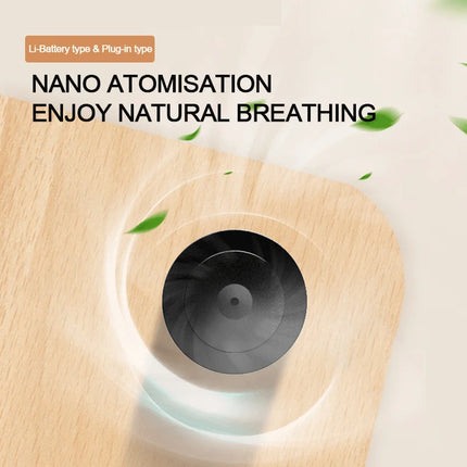 NAMASTE Smart Essential Oil Diffuser Office Aromatherapy Machine Battery Aromatherapy Machine Home Electric Aromatherapy Machine