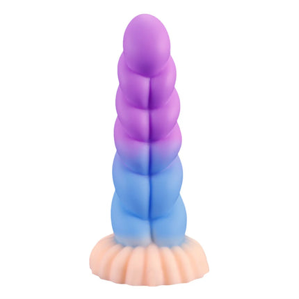 Silicone Soft Anal Toys Transparent Luminous Butt Plug 3 Size Adult Toys Tapon Anal Plug Braided Dilatador Anal Dildo Buttplug