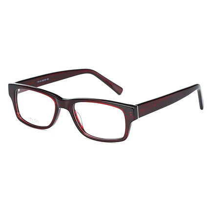 BLUEMOKY Refined Full-Frame Rectangular Prescription Glasses, Handcrafted Acetate Progressive Optical Eyewear for Men and Women