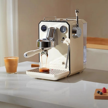 1700W Small Semi-automatic Coffee Machine Stainless Steel Touch Control for Home Use Coffee Machine Proffesional مكينه قهوة