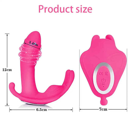 Remote Control Rabbit Vibrator Wearable Panties Dildo Vibration Massage Clit Stimulator Female Masturbation Sex Toy for Women