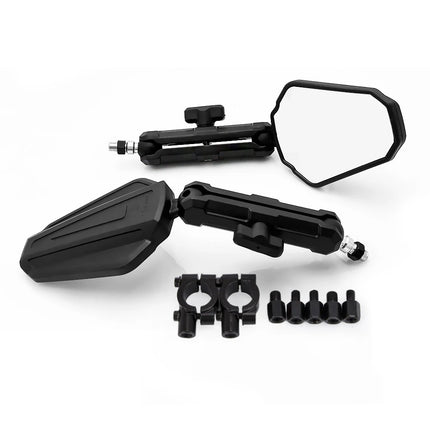 Motorcycle Universal Foldable Rear View Mirror Adjustable Adventure Westwind Road Handlebar Side Mirrors Motorbike Accessories