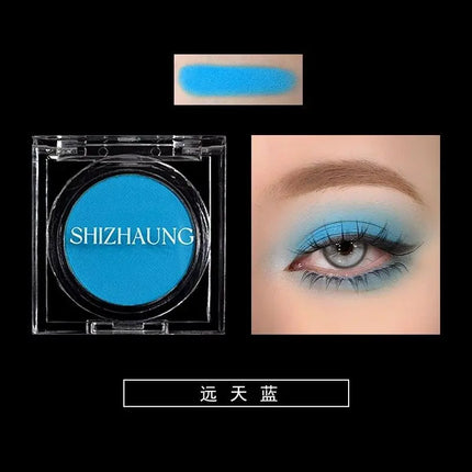 Chameleon Eyeshadow Powder Monochrome Matte Shimmer Metallic Glitter Gothic High Gloss High Colors Fine Flash lasting Eye Makeup