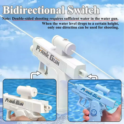 New Two-Way Water Gun Prank Water Gun Toy Stress Relief Small Pistol Game Outdoor Indoor Adult Child Interaction Shoot Gift