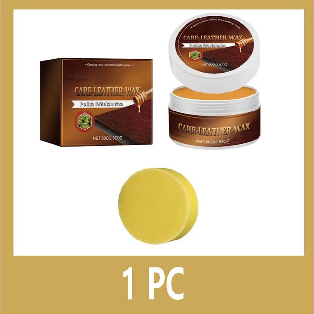 Beeswax Leather Care Wax Repairs Scratches Cracks Removes Stubborn Dirt Prevents Cracking Leather Refurbishment Polishing Paste