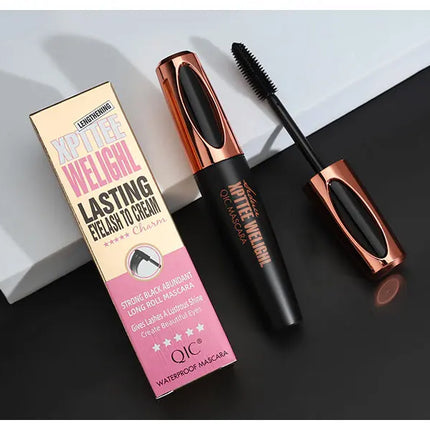7D Fiber Mascara Set Waterproof Durable Curling Mascara Sweatproof Anti-smudge Slimming Base Mascara for all skin types