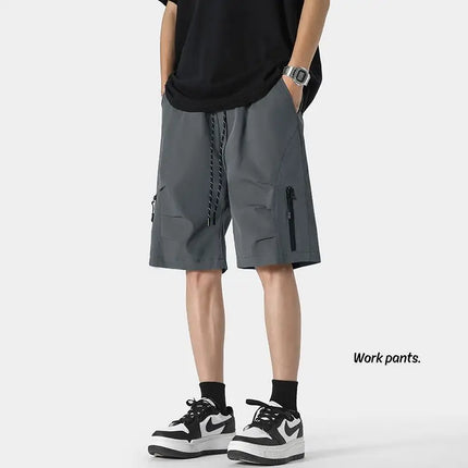 Summer New Outdoor Cycling Waterproof High-Street Adventure Shorts for Men
