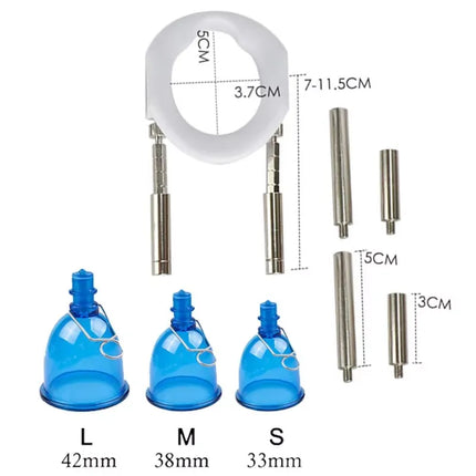 Accessories for Penis Extender Enlarger System Stretcher Enhancer Sex Toys for Men Replacement for Penile Pump