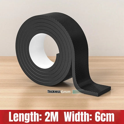 DIY Anti-slip Furniture Pads Mute Mats Bumper Damper Thick Non-Slip Pad Foot Cover Self Adhesive Table Chair Foot Protection Pad