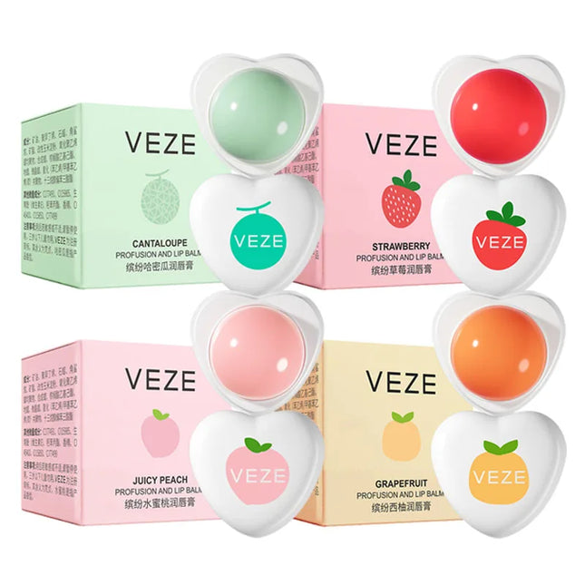 Moisturizing Fruit Lip Balm Anti-wrinkle Refreshing Anti-Cracked Lips Balms Lip Gloss Lips Plumper Skin Care Products for Lips