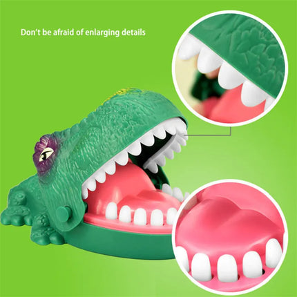 Hand-biting Dinosaur Scary Toy Funny Trick Decompression Interactive Game Dinosaur Pulling Teeth Bar Children Novelty Toys Gifts