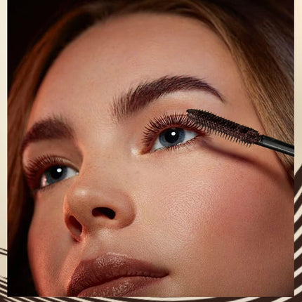 Chocolate Brown Mascara Colorful Curling Eyelash Extension Waterproof Fast Drying Lengthening Eye Black Lashes Makeup Lasting