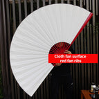 I cloth fan / 33x60cm
