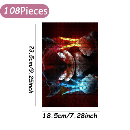 Sonic the Hedgehog Jigsaw Puzzle 108/200/300/500/1000 Pieces Wooden  Puzzle High Quality Birthday gift