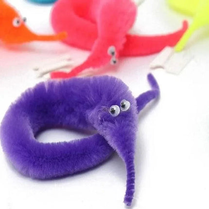 15pcs Wiggly Worm Magic Toy / 15pcs Ver Magique Jouet