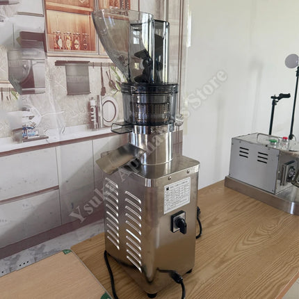  Juicer Automatic 1200W Multifunctional Juice Residue Separation Whole Fruit Apple Stainless Steel Commercial Juicer Machine